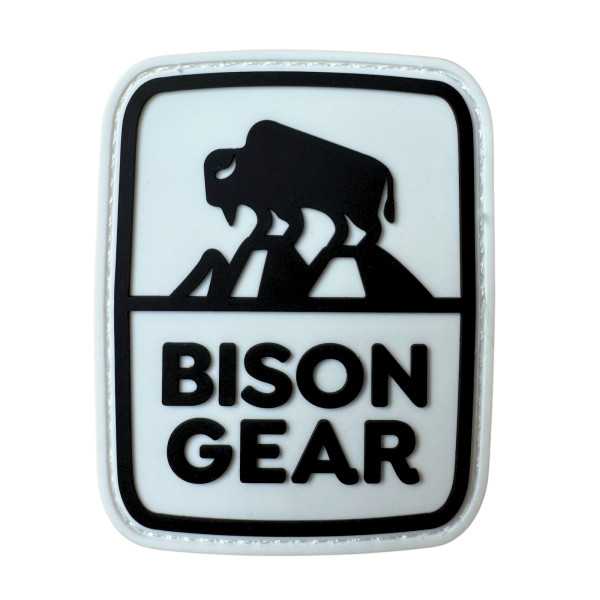 Patch « Bison Gear » avec système auto-agrippant-2-Bison Gear