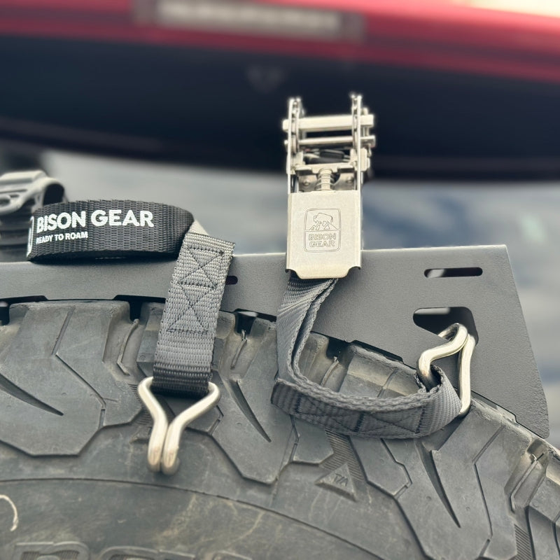 Sangle en acier inoxydable Bison Gear pour support de roue universel-4-Bison Gear
