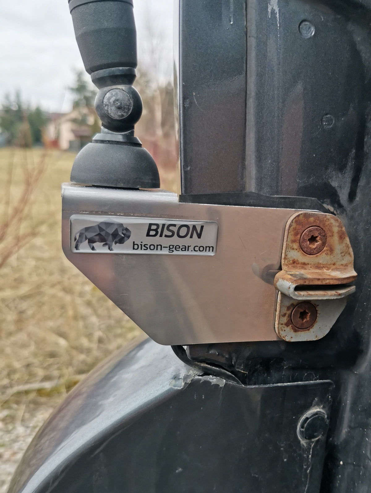 Support de radio CB - LC120/GX470-6-Bison Gear