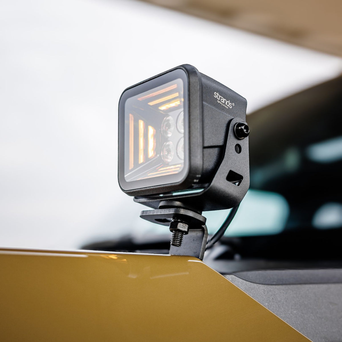OUTLET : Phare de travail Dark Knight Fortex 38 W ambre-3-Bison Gear