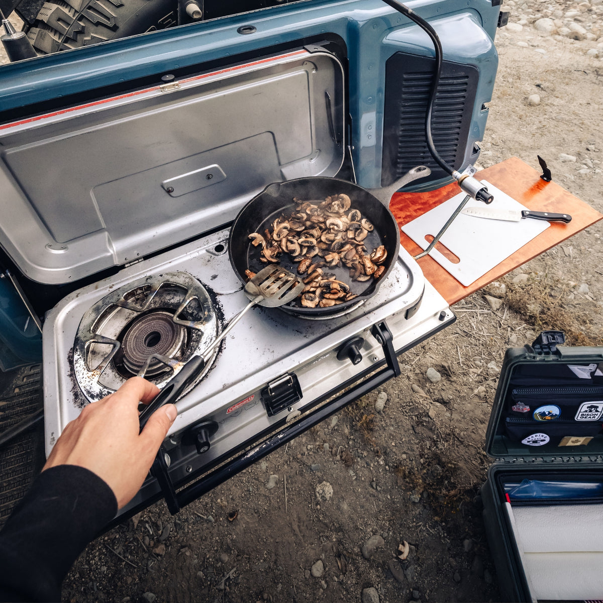 Table de porte arrière rabattable - Bronco 6G-8-Bison Gear