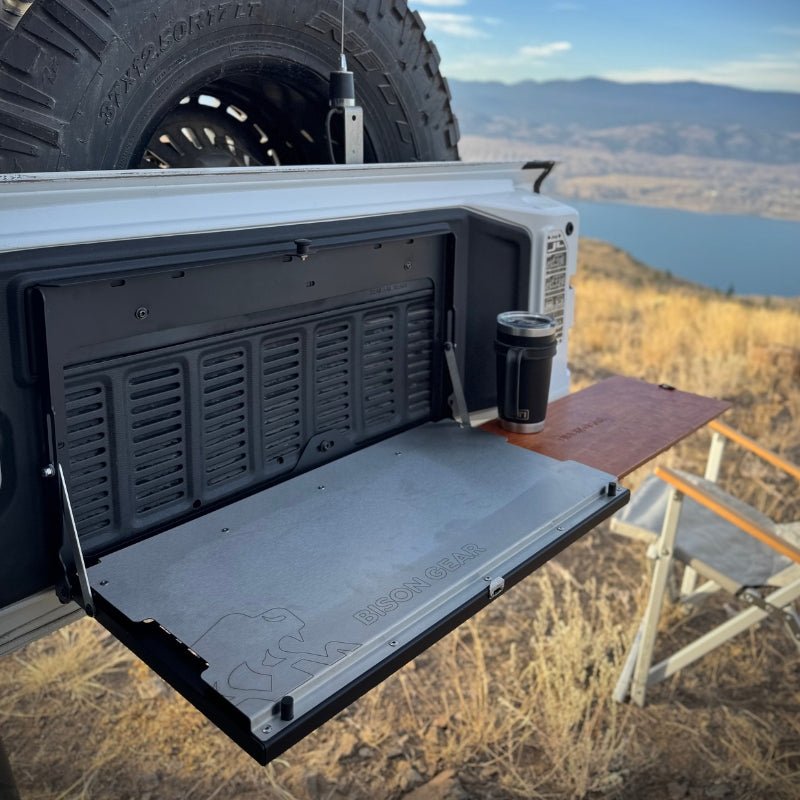 Table de porte arrière rabattable - Jeep Wrangler-10-Bison Gear