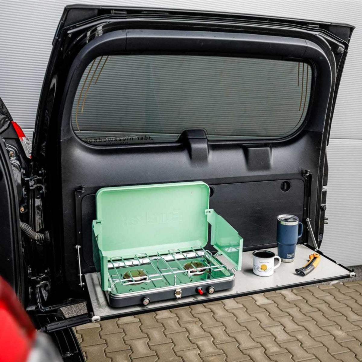 Table de porte arrière rabattable - Lexus GX, Toyota FJ Cruiser, Toyota Land Cruiser Prado-11-Bison Gear