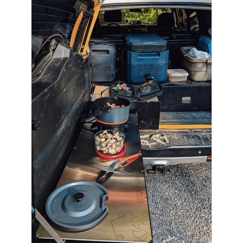 Table de porte arrière rabattable - Lexus GX, Toyota FJ Cruiser, Toyota Land Cruiser Prado-4-Bison Gear