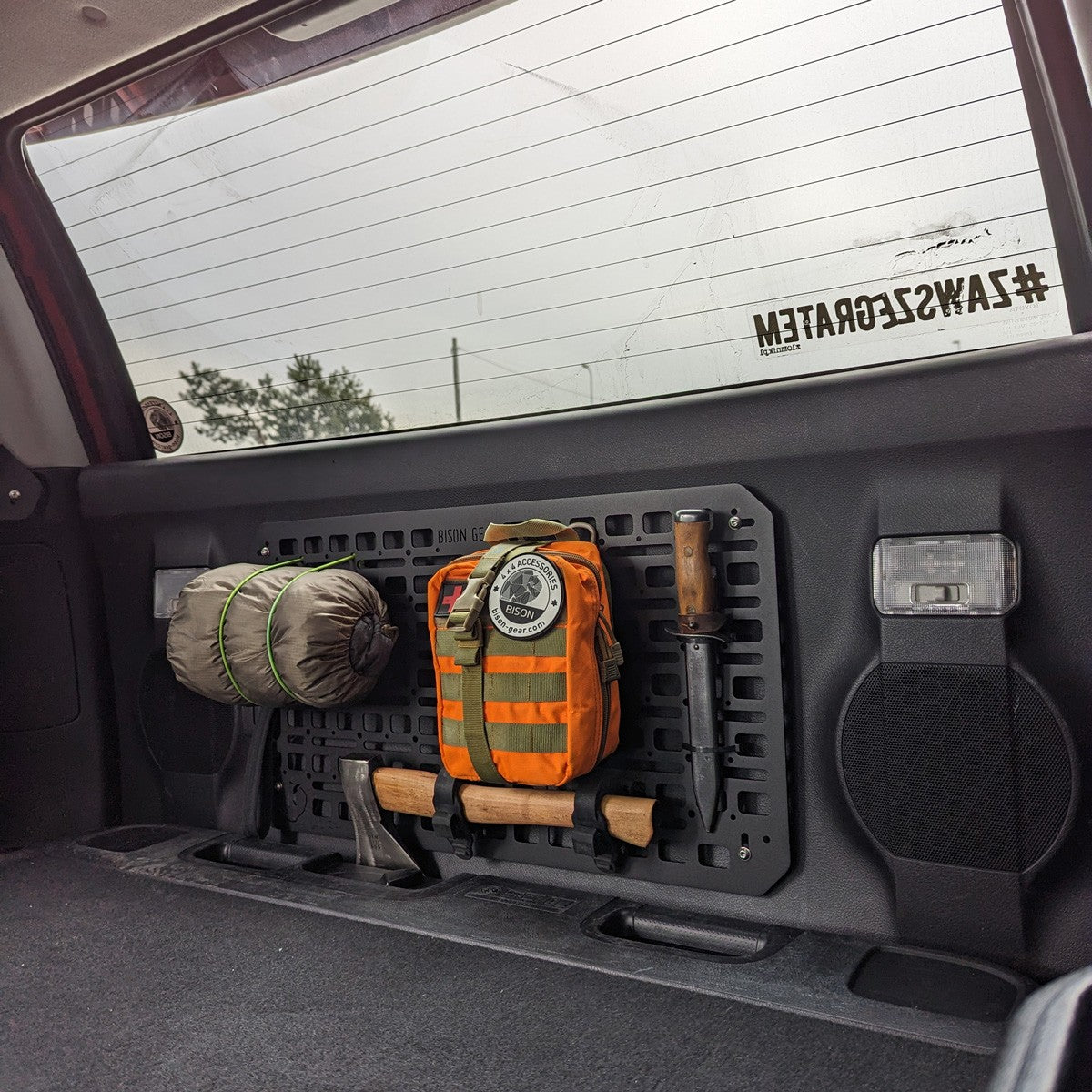 Panneau MOLLE de hayon - 4Runner 5e gén.-1-Bison Gear