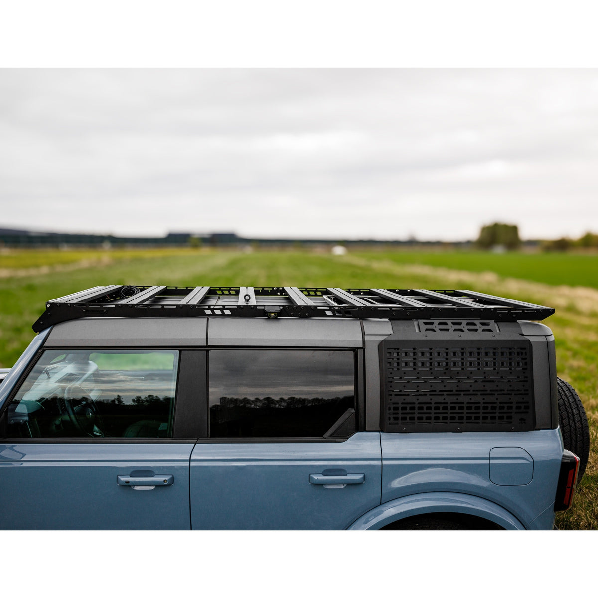 ENSEMBLE : Galerie de toit OX PRO + table de camping - Bronco 6G 4 portes-8-Bison Gear