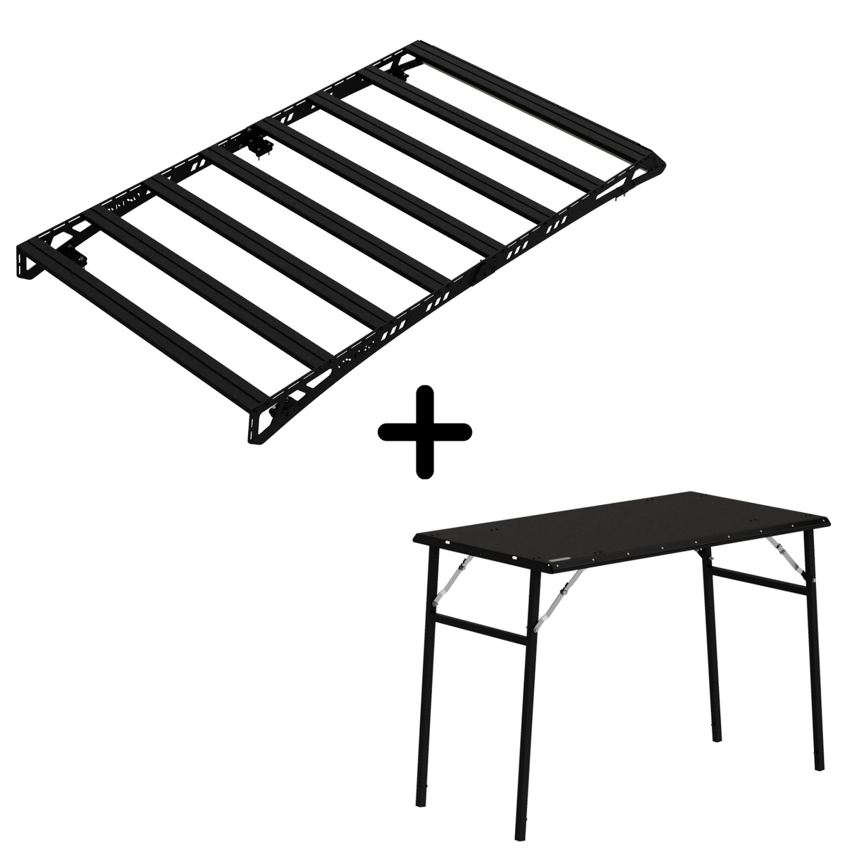 ENSEMBLE : Galerie de toit OX PRO + table de camping - FJ Cruiser-1-Bison Gear