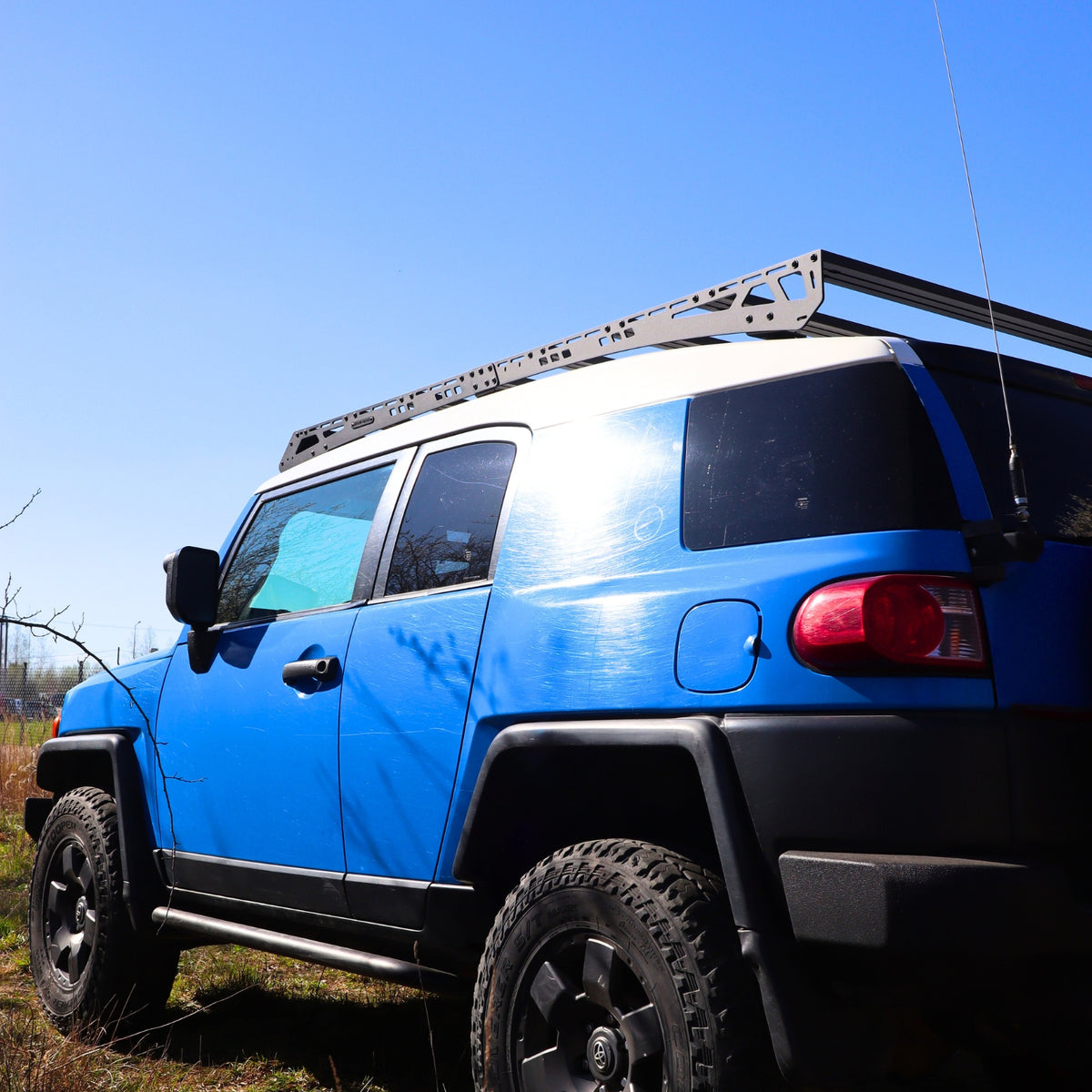 ENSEMBLE : Galerie de toit OX PRO + table de camping - FJ Cruiser-12-Bison Gear