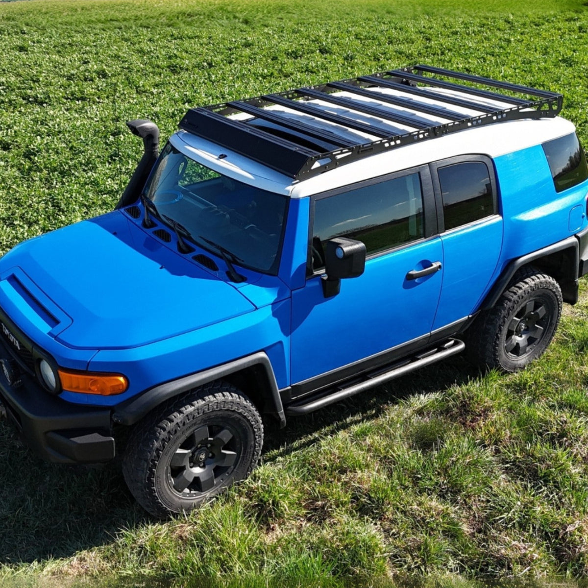 ENSEMBLE : Galerie de toit OX PRO + table de camping - FJ Cruiser-2-Bison Gear
