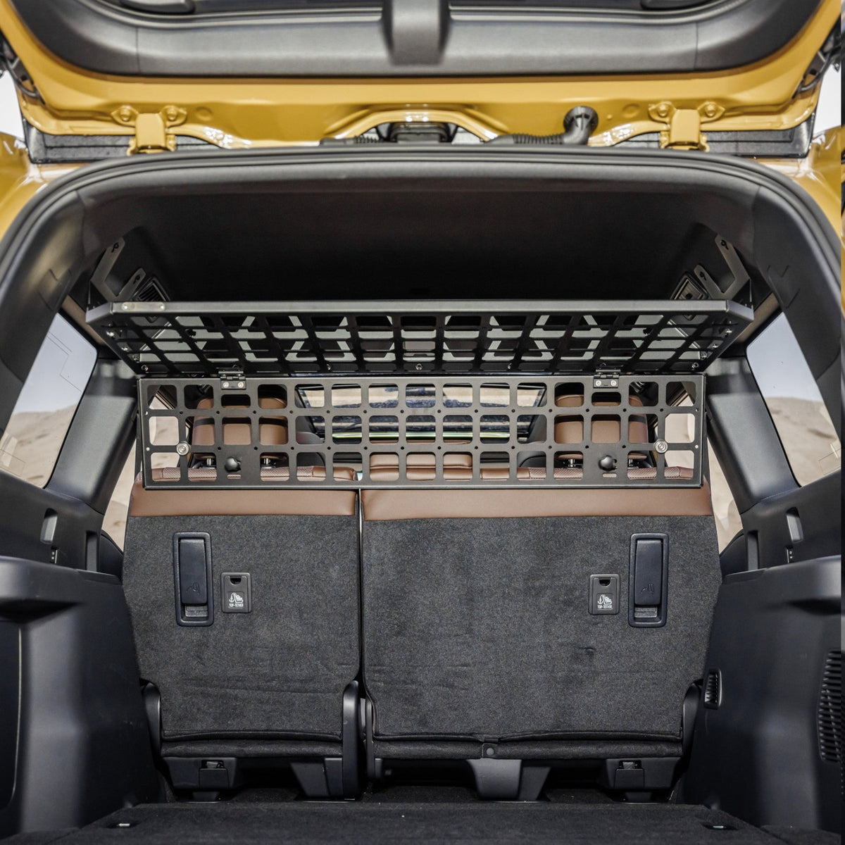 ENSEMBLE : étagère de toit intérieure + grille de séparation - LC250/GX550-5-Bison Gear