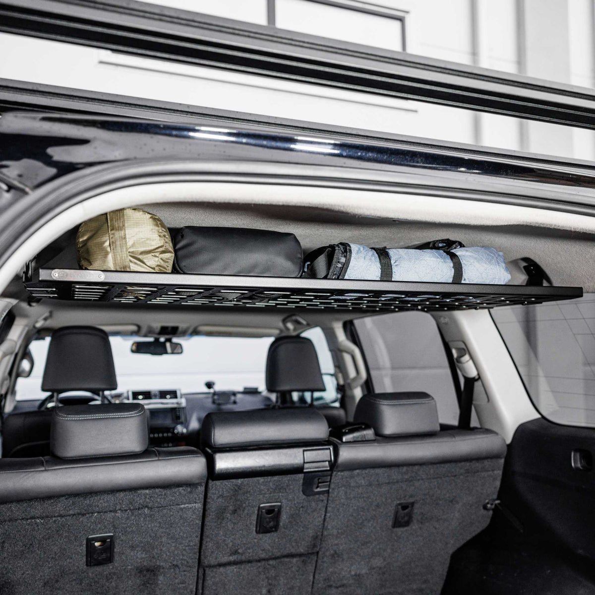 ENSEMBLE : étagère de toit intérieure + rangement pour chaise - LC150/GX460-4-Bison Gear