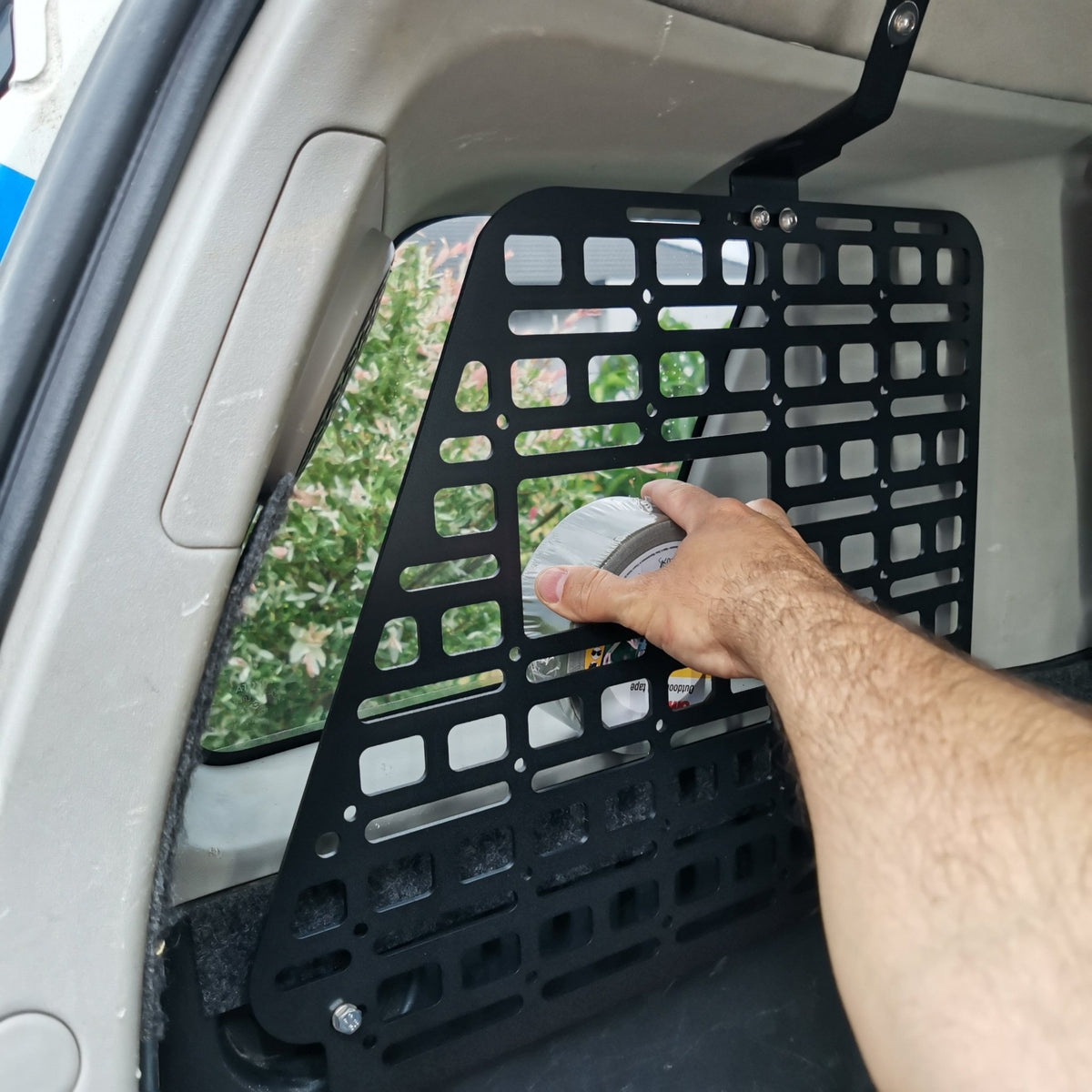 ENSEMBLE : étagère de toit intérieure + 2 panneaux (gauche + droit) - FJ Cruiser-5-Bison Gear