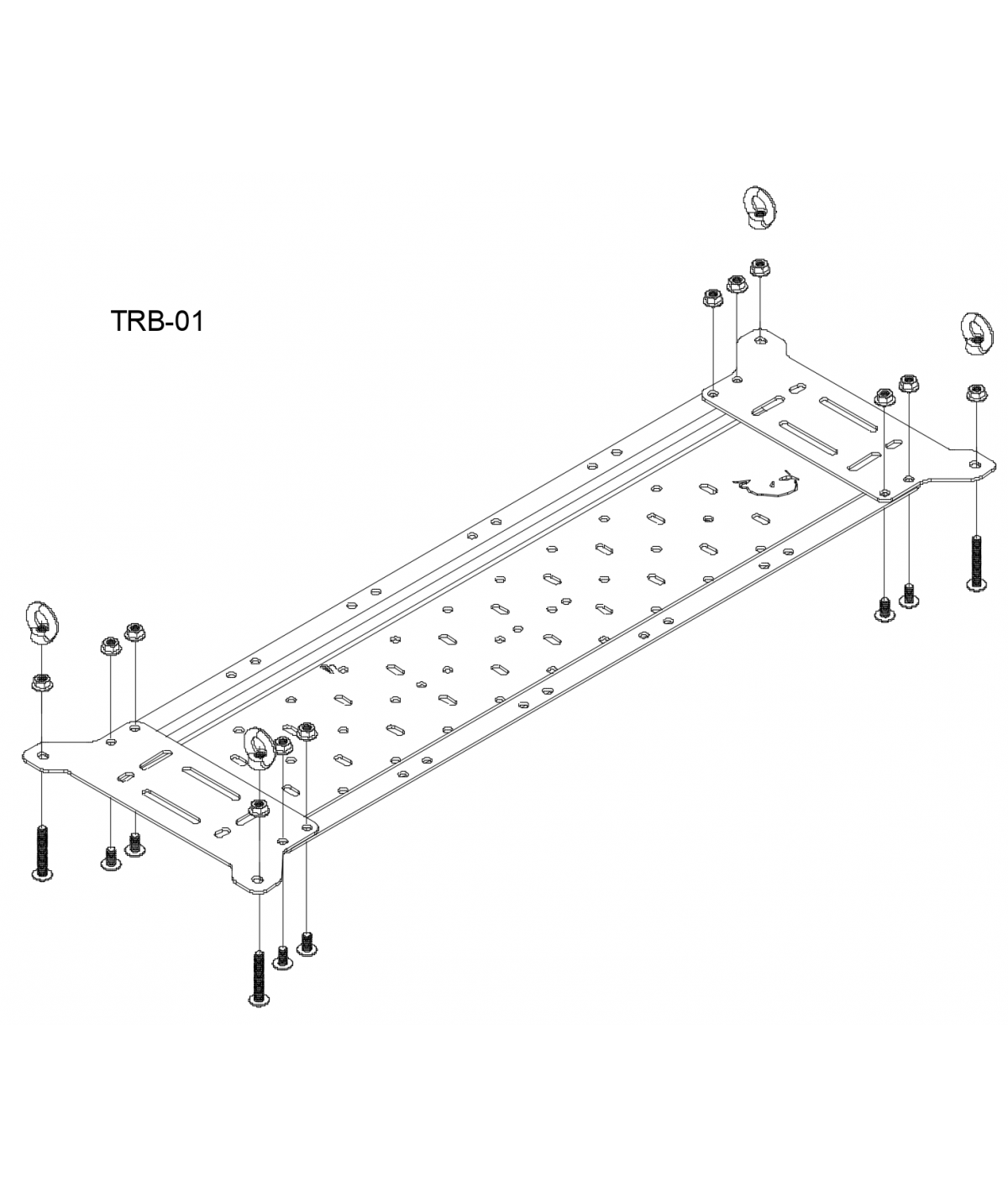 Support pour plaques de désensablage-12-Bison Gear