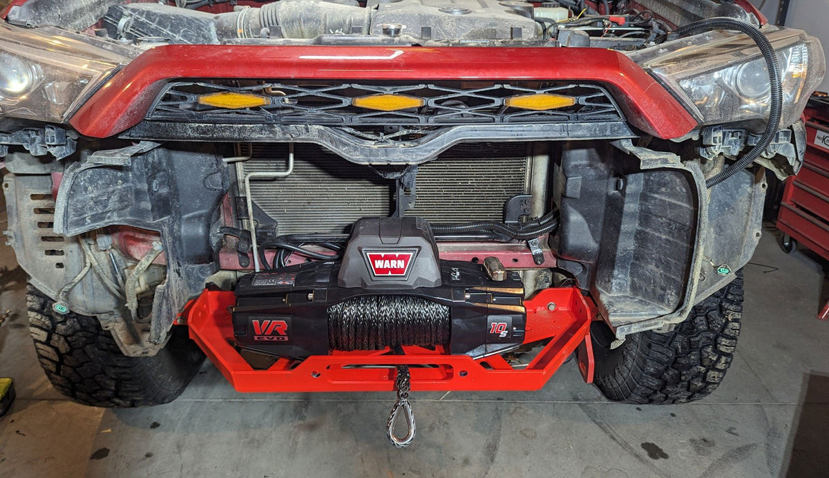 Support de treuil - Toyota 4Runner 5e gén.-5-Bison Gear