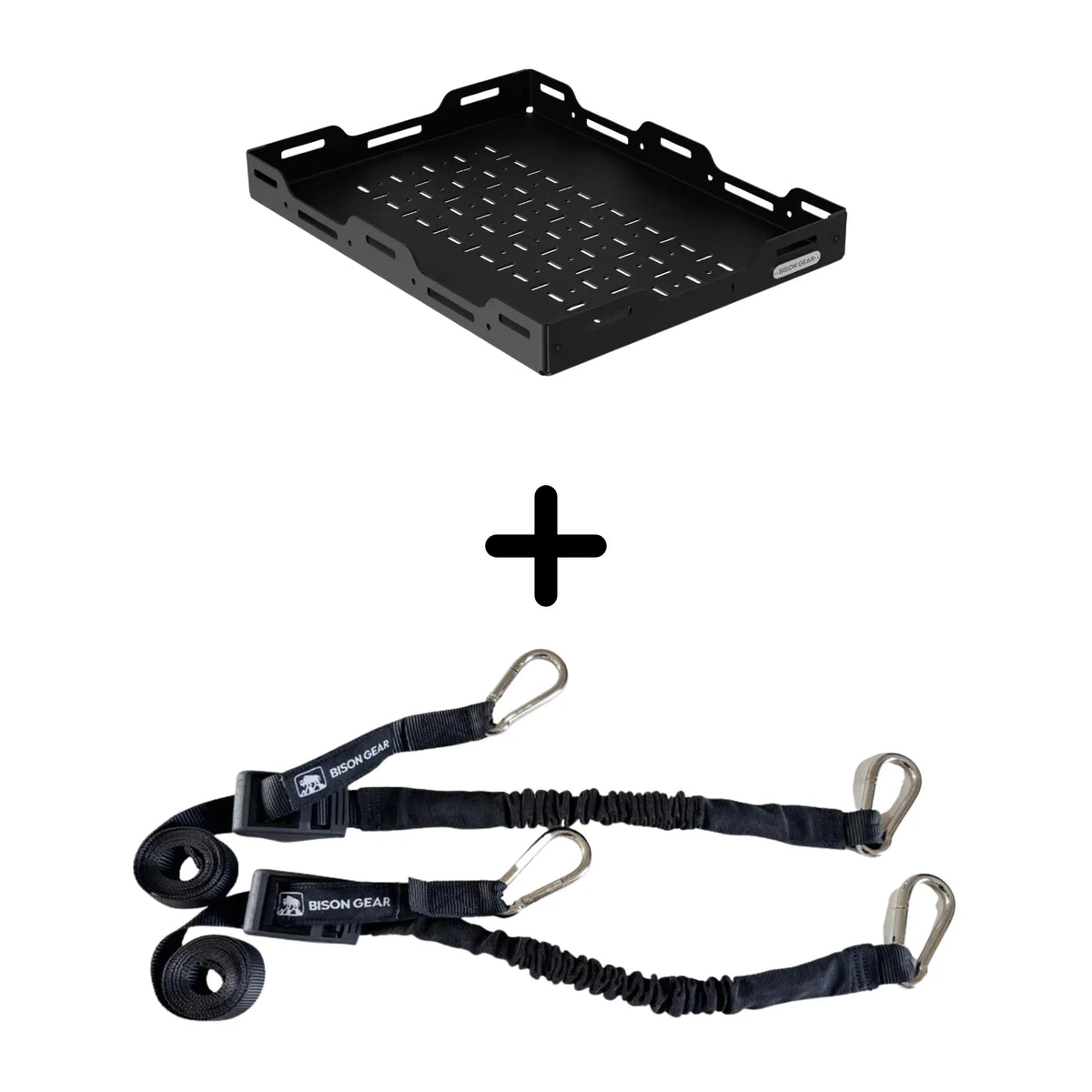 ENSEMBLE : Plateau sur roue de secours + sangles BOA (2 pièces)