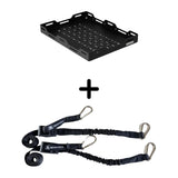 ENSEMBLE : Plateau sur roue de secours + sangles BOA (2 pièces)