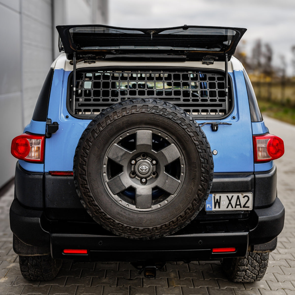 Panneau MOLLE de lunette arrière - FJ Cruiser-4-Bison Gear