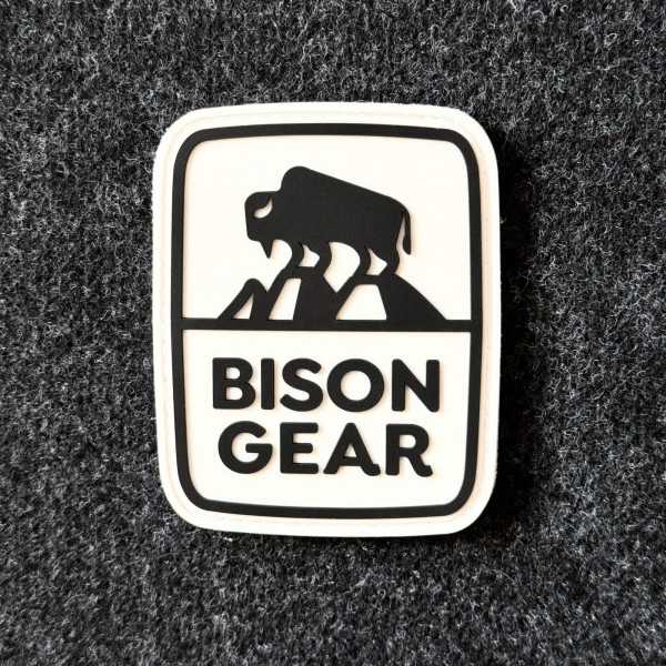 Patch « Bison Gear » avec système auto-agrippant-1-Bison Gear