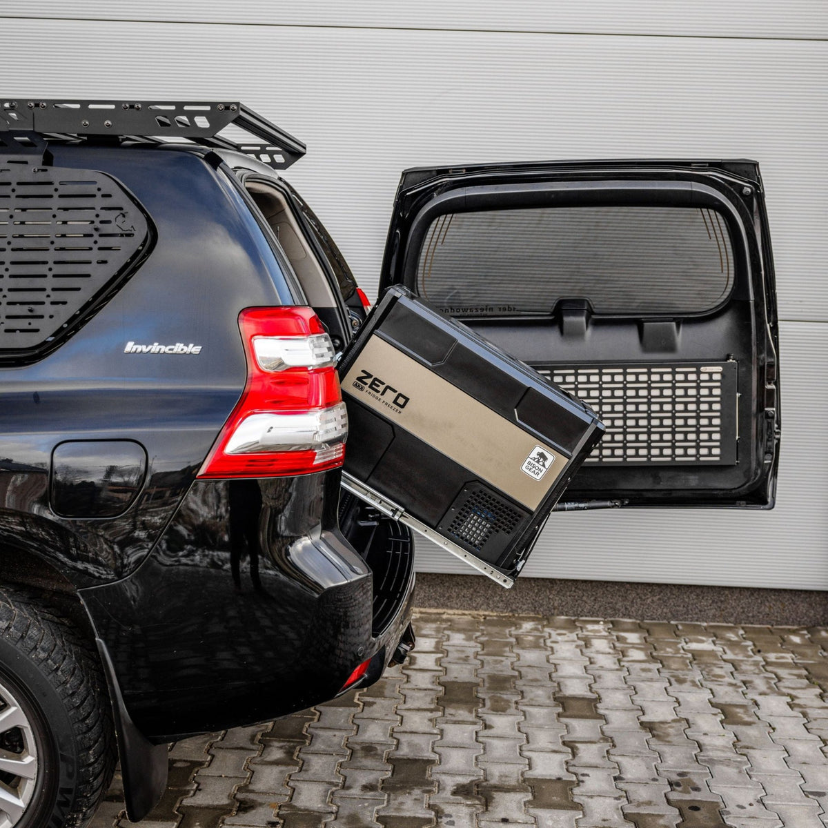 Caisse de chargement avec plateau coulissant inclinable-3-Bison Gear