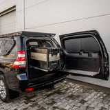 Caisse de chargement avec plateau coulissant inclinable-5-Bison Gear
