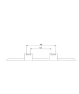 Filet de plafond avec supports - LC120, LC150, GX470, GX460-9-Bison Gear