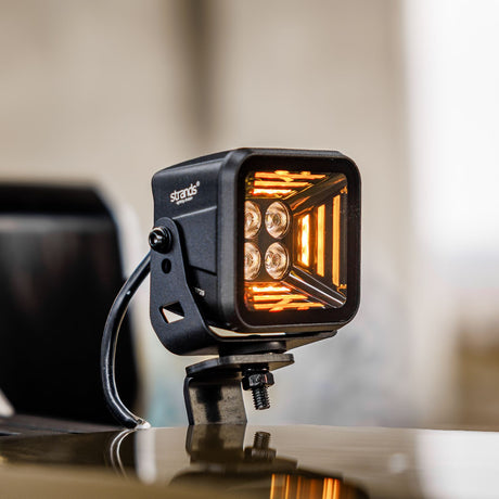 OUTLET : Phare de travail Dark Knight Fortex 38 W ambre-1-Bison Gear