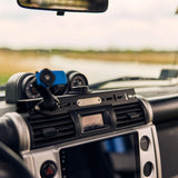 Plateforme de montage sur tableau de bord sans USB - FJ Cruiser-4-Bison Gear