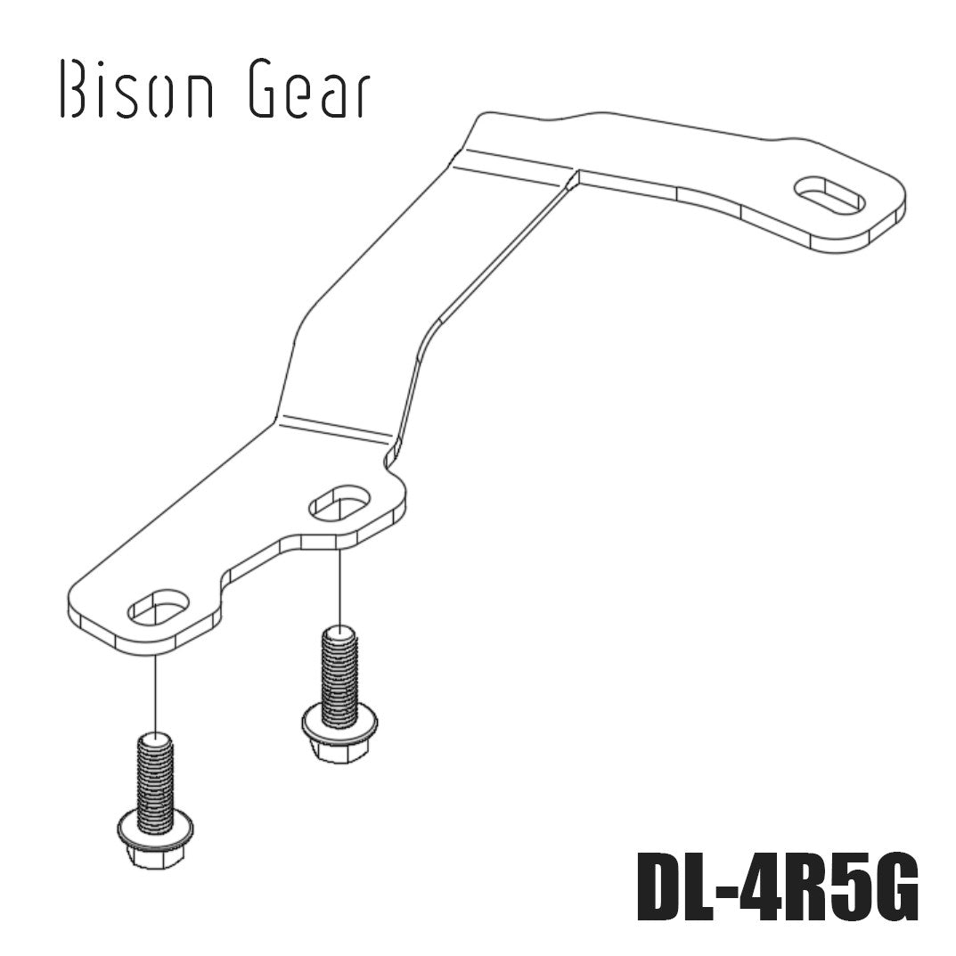 Supports de phares de montant de pare-brise (2 pièces) - 4Runner 5e gén.-4-Bison Gear