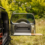 Table de porte arrière rabattable - Defender (L663)-6-Bison Gear