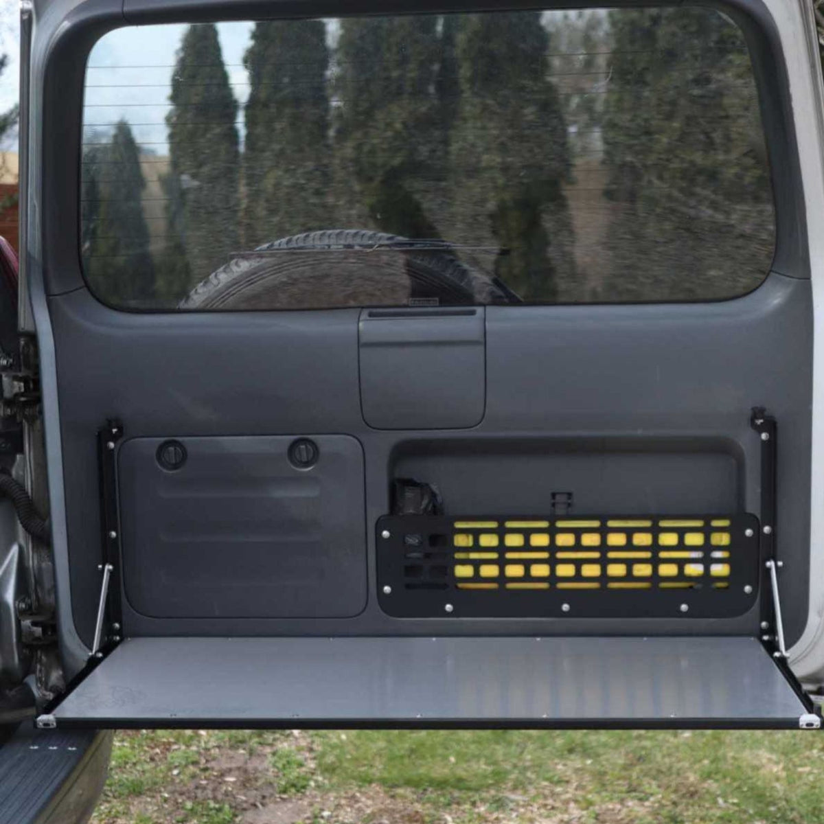 Table de porte arrière rabattable - Lexus GX, Toyota FJ Cruiser, Toyota Land Cruiser Prado-14-Bison Gear
