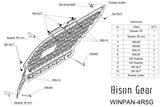 Panneau MOLLE intérieur - 4Runner 5e gén.-4-Bison Gear