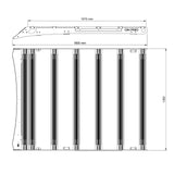 Galerie de toit OX PRO - RAM 1500 DT (5e gén.)