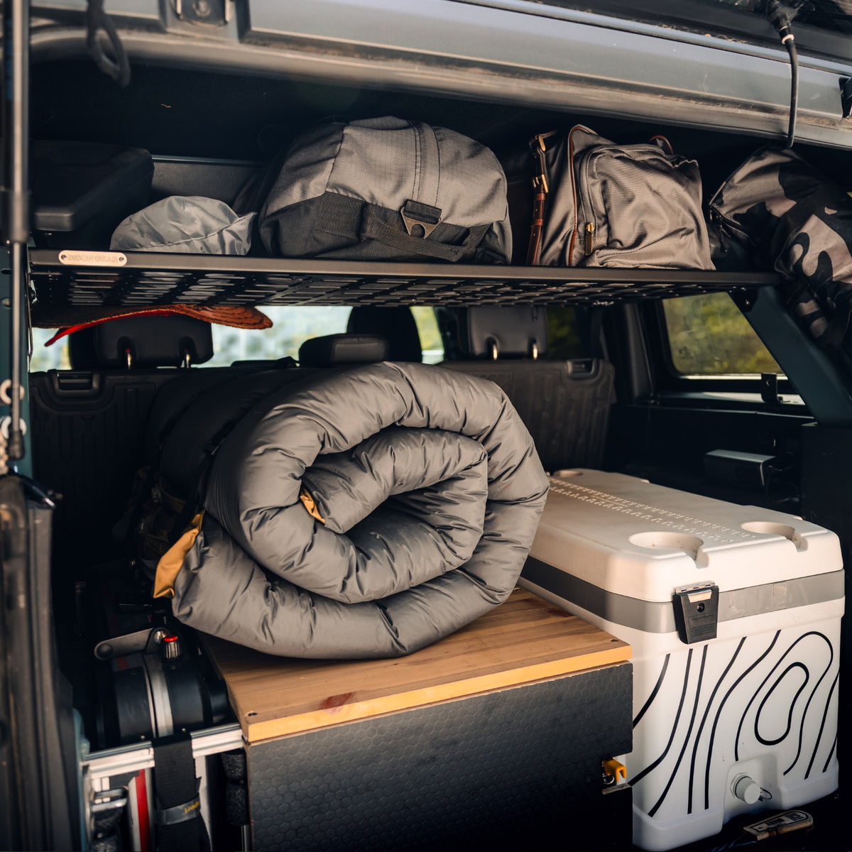 Étagère de toit intérieure - Ford Bronco 6G 4 portes-6-Bison Gear