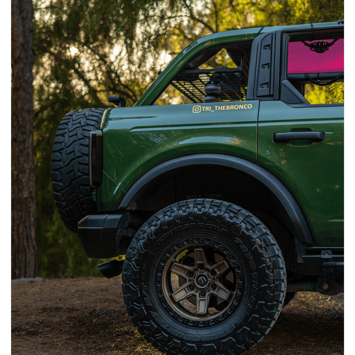 Étagère de toit intérieure - Ford Bronco 6G 4 portes-9-Bison Gear