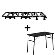 ENSEMBLE : Galerie de toit OX PRO 1/1 + table de camping - Grenadier-1-Bison Gear