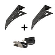 ENSEMBLE : 2 x supports de roue universels + 1 nouvelle sangle-1-Bison Gear