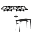 ENSEMBLE : Galerie de toit OX PRO 3/4 + table de camping - Grenadier-1-Bison Gear