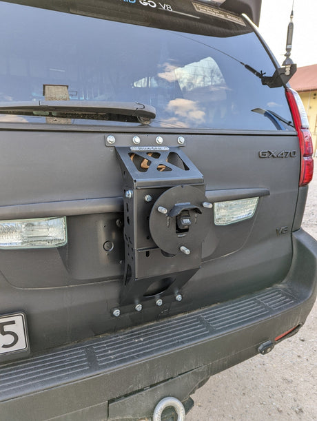 Support de roue de secours - LC120/GX470-4-Bison Gear