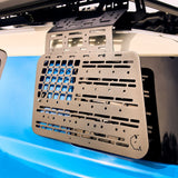 ENSEMBLE : Galerie de toit OX PRO + 2 panneaux MOLLE (gauche + droit) - FJ Cruiser-3-Bison Gear