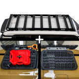 ENSEMBLE : Galerie de toit OX PRO + 2 panneaux MOLLE - Toyota LC250/GX550-1-Bison Gear