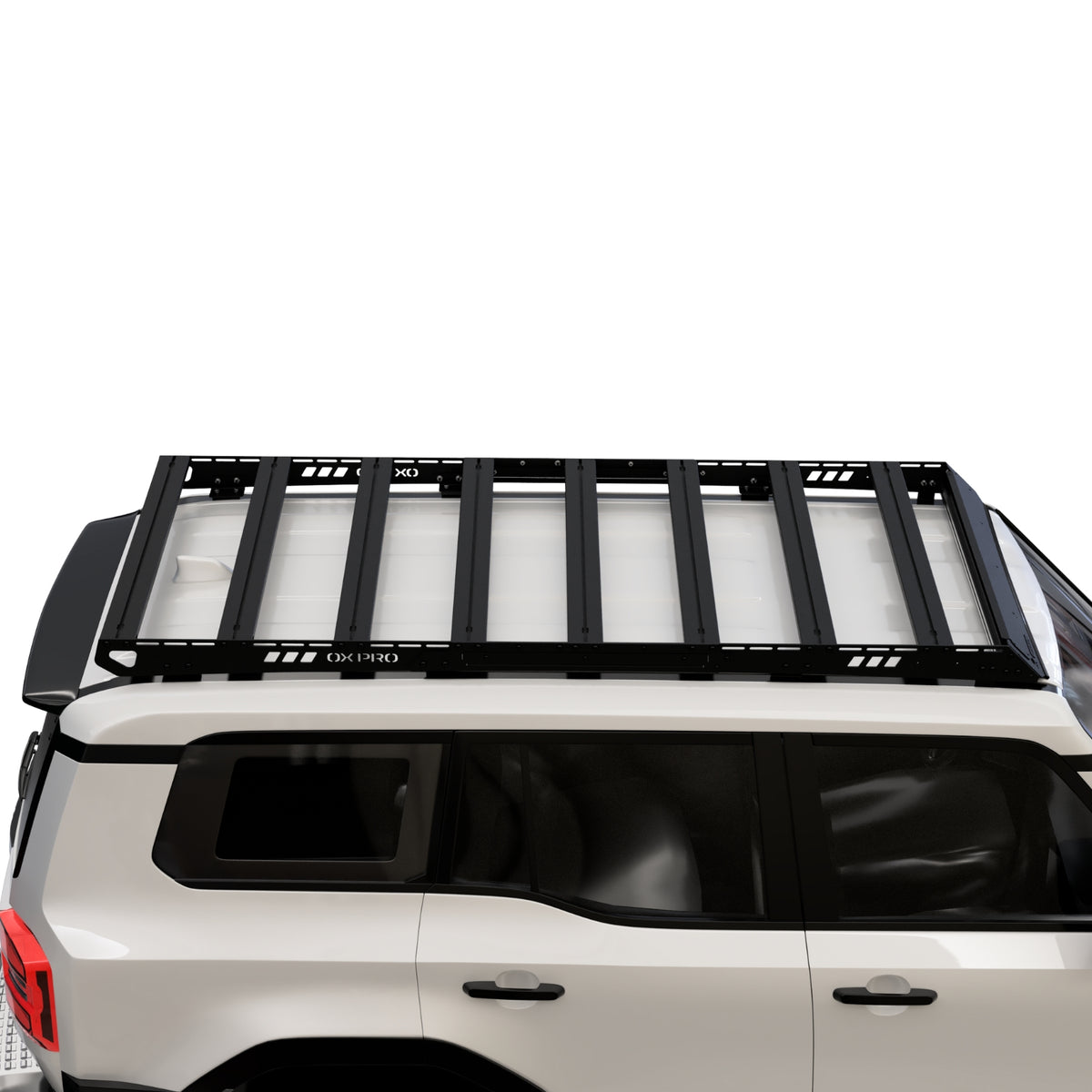ENSEMBLE : Galerie de toit OX PRO + 2 panneaux MOLLE - Toyota LC250/GX550-2-Bison Gear