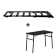 ENSEMBLE : Galerie de toit OX PRO + table de camping - 4Runner 5e gén.-1-Bison Gear