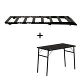 ENSEMBLE : Galerie de toit OX PRO + table de camping - 4Runner 5e gén.-1-Bison Gear