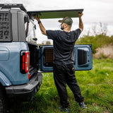 ENSEMBLE : Galerie de toit OX PRO + table de camping - Bronco 6G 4 portes-11-Bison Gear