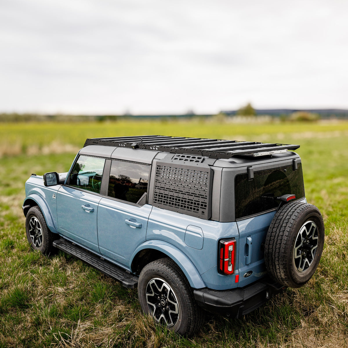 ENSEMBLE : Galerie de toit OX PRO + table de camping - Bronco 6G 4 portes-9-Bison Gear