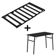 ENSEMBLE : Galerie de toit OX PRO + table de camping - Defender (L663) 110-1-Bison Gear