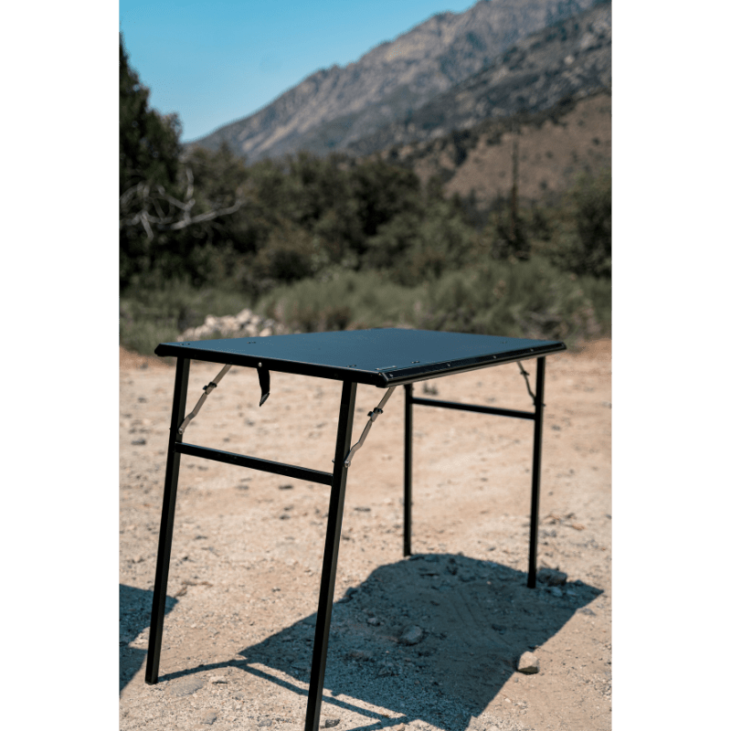 ENSEMBLE : Galerie de toit OX PRO + table de camping - Defender (L663) 110-30-Bison Gear