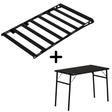 ENSEMBLE : Galerie de toit OX PRO + table de camping - LC120/GX470-1-Bison Gear