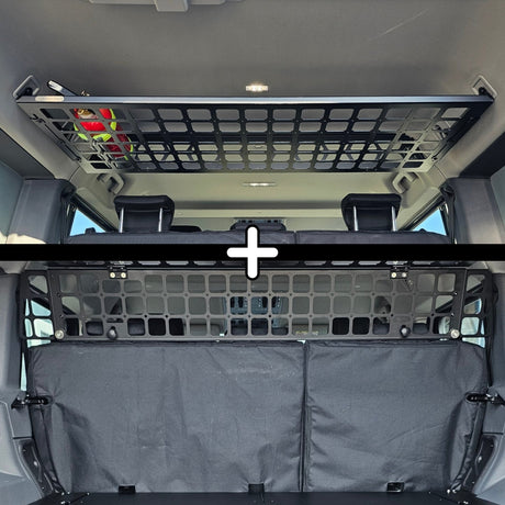 ENSEMBLE : étagère de toit intérieure + grille de séparation - Grenadier Utility-1-Bison Gear