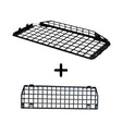 ENSEMBLE : étagère de toit intérieure + grille de séparation - LC120/GX470-1-Bison Gear